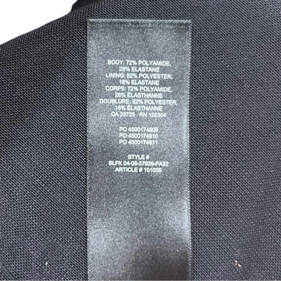 Aritzia Wilfred Black Lace Trouble Bodycon Mini Dress Sheer Long Sleeves Small - Picture 11 of 11